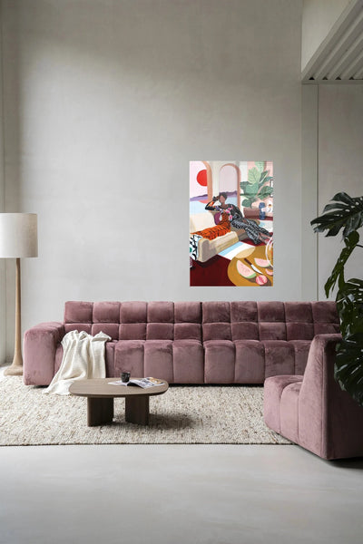 Tiger Queen - Moderne Wanddecoratie | Artprint, Glass Art & Wandkleed by Urban Cotton