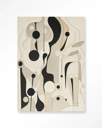 Moderne wanddecoratie van Urban Cotton met kunstprint, glas art en wandkleed geïnspireerd op Toulouse, kleurrijk en artistiek.