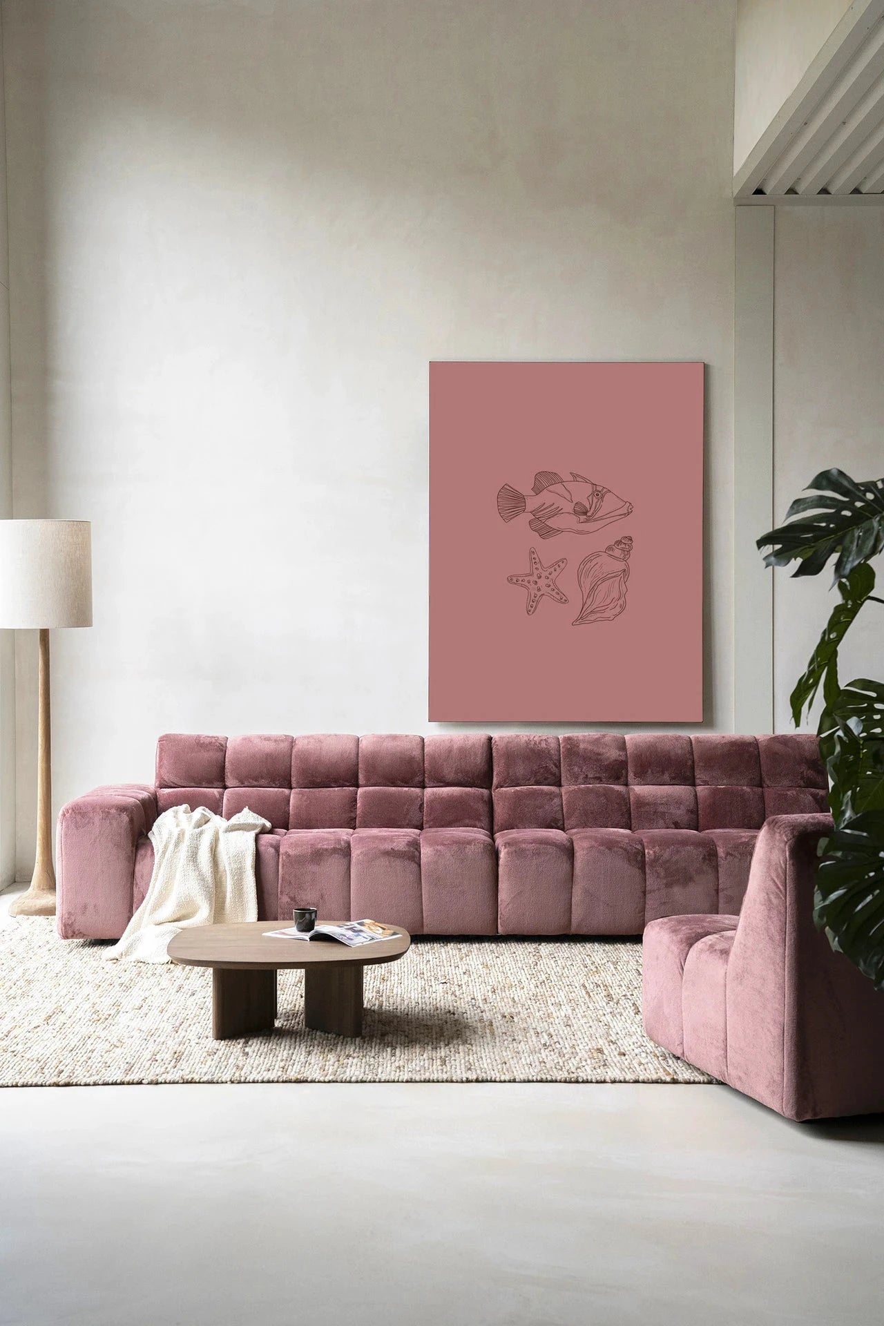 Tres Pisces - Moderne Wanddecoratie | Artprint, Glass Art & Wandkleed by Urban Cotton
