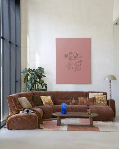 Tres Pisces - Moderne Wanddecoratie | Artprint, Glass Art & Wandkleed by Urban Cotton