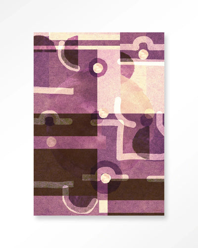 Moderne Tribal Universe wanddecoratie van Urban Cotton met kunstprint, glazen kunst en wandkleed voor stijlvolle muurversiering