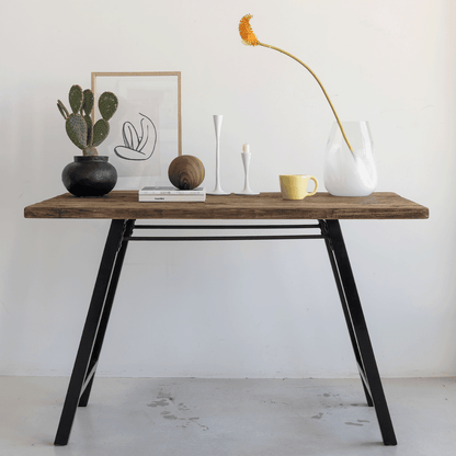 Bureau hergebruikt hout en Acacia 120 * 60 * 75 CM - depauwwonen