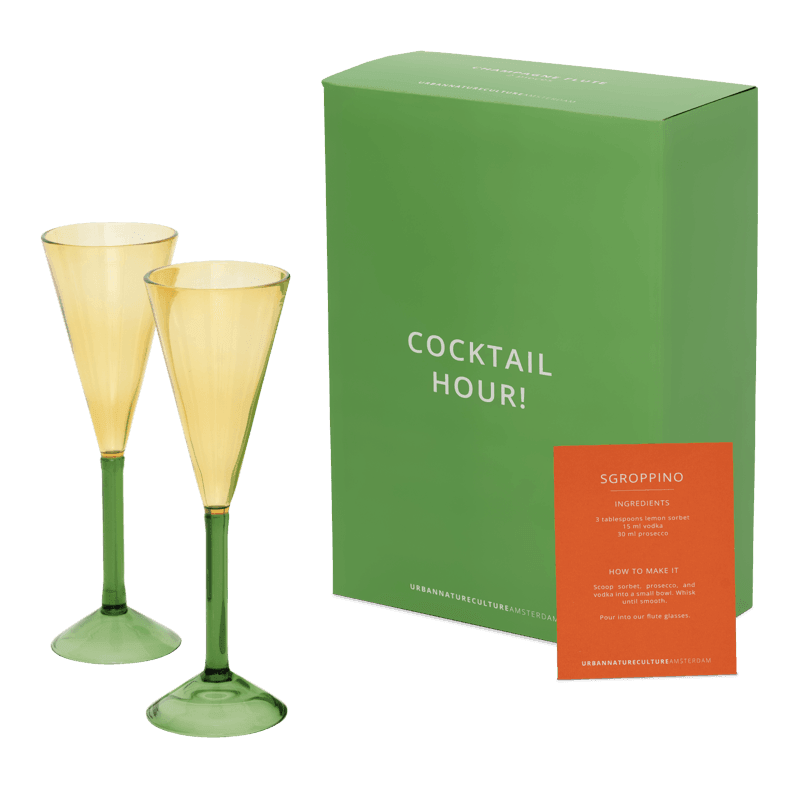 Champagneglas, set van 2, in cadeauverpakking - depauwwonen