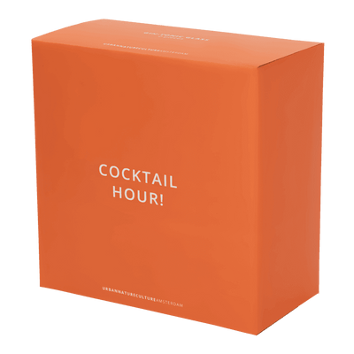 Gin-tonic cocktailglas, set van 2, in cadeauverpakking by Urban Nature Culture