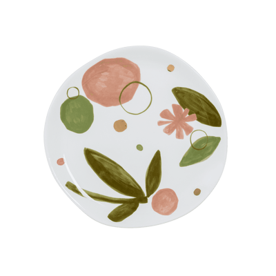 Good Morning bord Expresive Ø 17cm (set van 4) by Urban Nature Culture
