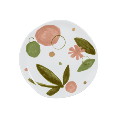Good Morning bord Expresive Ø 17cm (set van 4) by Urban Nature Culture