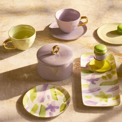 Good Morning bord Kusha, Ø17 cm (set van 4) by Urban Nature Culture