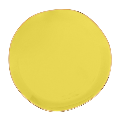Good Morning bord Limelight, Ø17 cm (set van 4) by Urban Nature Culture