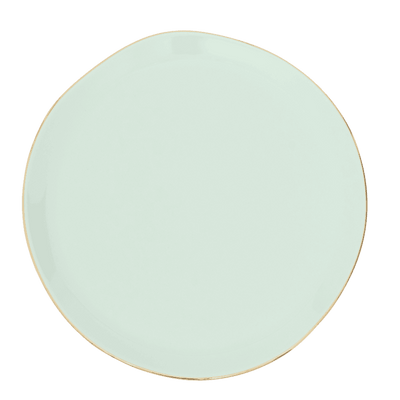 Good Morning bord Ø17 cm - Celadon (set van 4) by Urban Nature Culture