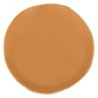 Good Morning bord Ø17 cm - Karamel (set van 4) by Urban Nature Culture