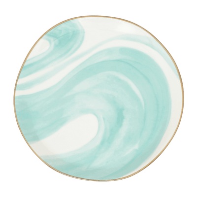 Good Morning bord Ø17 cm - Smaragdgroen (set van 4) by Urban Nature Culture