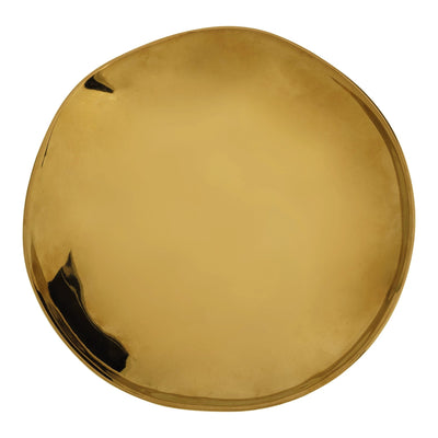 Good Morning bord Ø21 cm - Goud (set van 4) by Urban Nature Culture