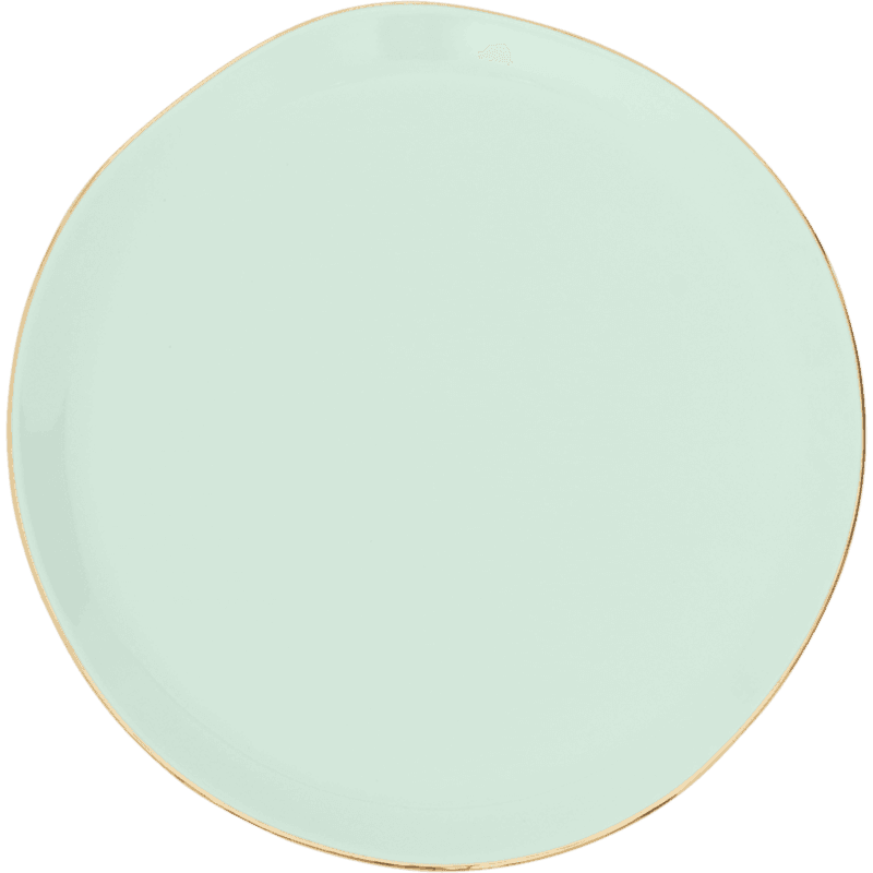 Good Morning bord Ø22.8 cm - Celadon (set van 4) by Urban Nature Culture