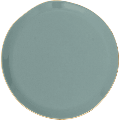 Good Morning bord Ø22.8 cm - Slate (set van 4) by Urban Nature Culture