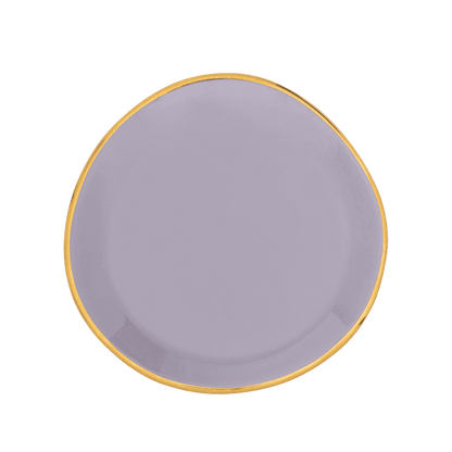 Good Morning bord Ø9 cm - Lila (set van 4) - depauwwonen