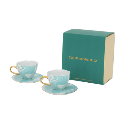 Good Morning Cadeauset Valuri Smaragdgroen by Urban Nature Culture
