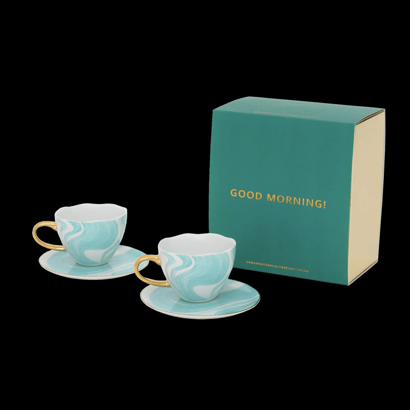 Good Morning Cadeauset Valuri Smaragdgroen - depauwwonen