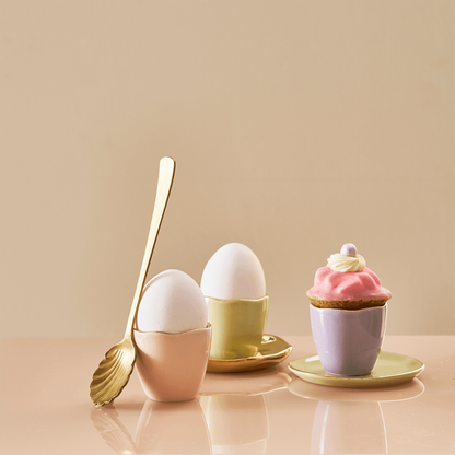 Good Morning eierdopje lichtgroen in cadeauverpakking (set van 2) - depauwwonen