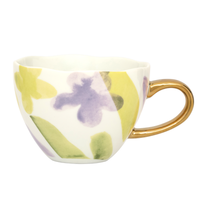 Good Morning Kop Cappuccino/Thee Kusha (set van 4) by Urban Nature Culture