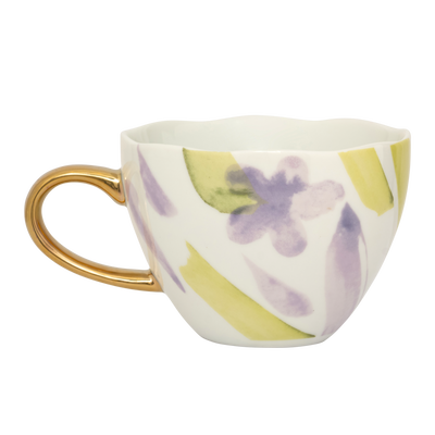 Good Morning Kop Cappuccino/Thee Kusha (set van 4) by Urban Nature Culture