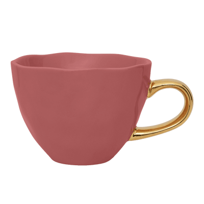 Good Morning kop Cappuccino / Thee Ø11 cm - Brandied Apricot (set van 4) by Urban Nature Culture