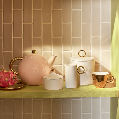 Good Morning Kop Koffie Goud (set van 4) - depauwwonen