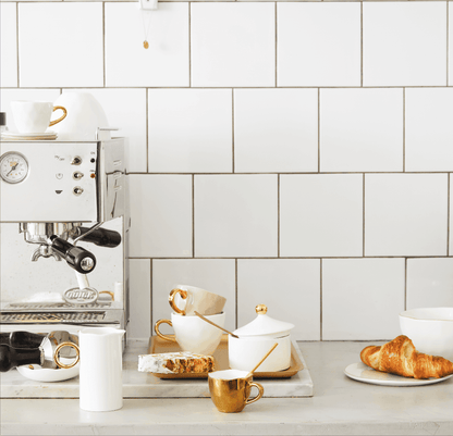 Good Morning kopje Espresso Gold (set van 4) - depauwwonen