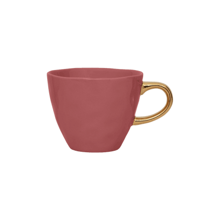 Good Morning kopje Koffie Ø8 cm - Brandied Apricot (set van 4) by Urban Nature Culture