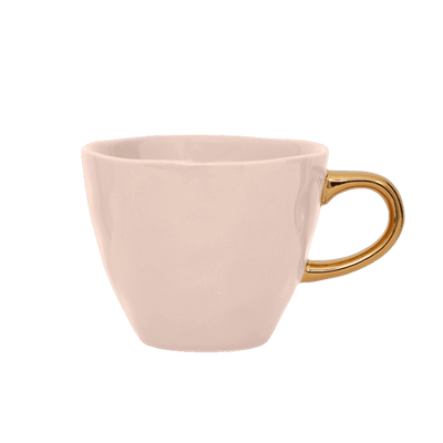 Good Morning kopje Koffie Ø8 cm - Oudroze (set van 4) by Urban Nature Culture