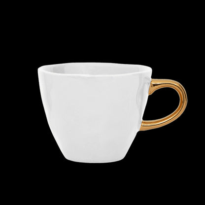 Good Morning kopje Koffie Ø8 cm - Wit (set van 4) - depauwwonen