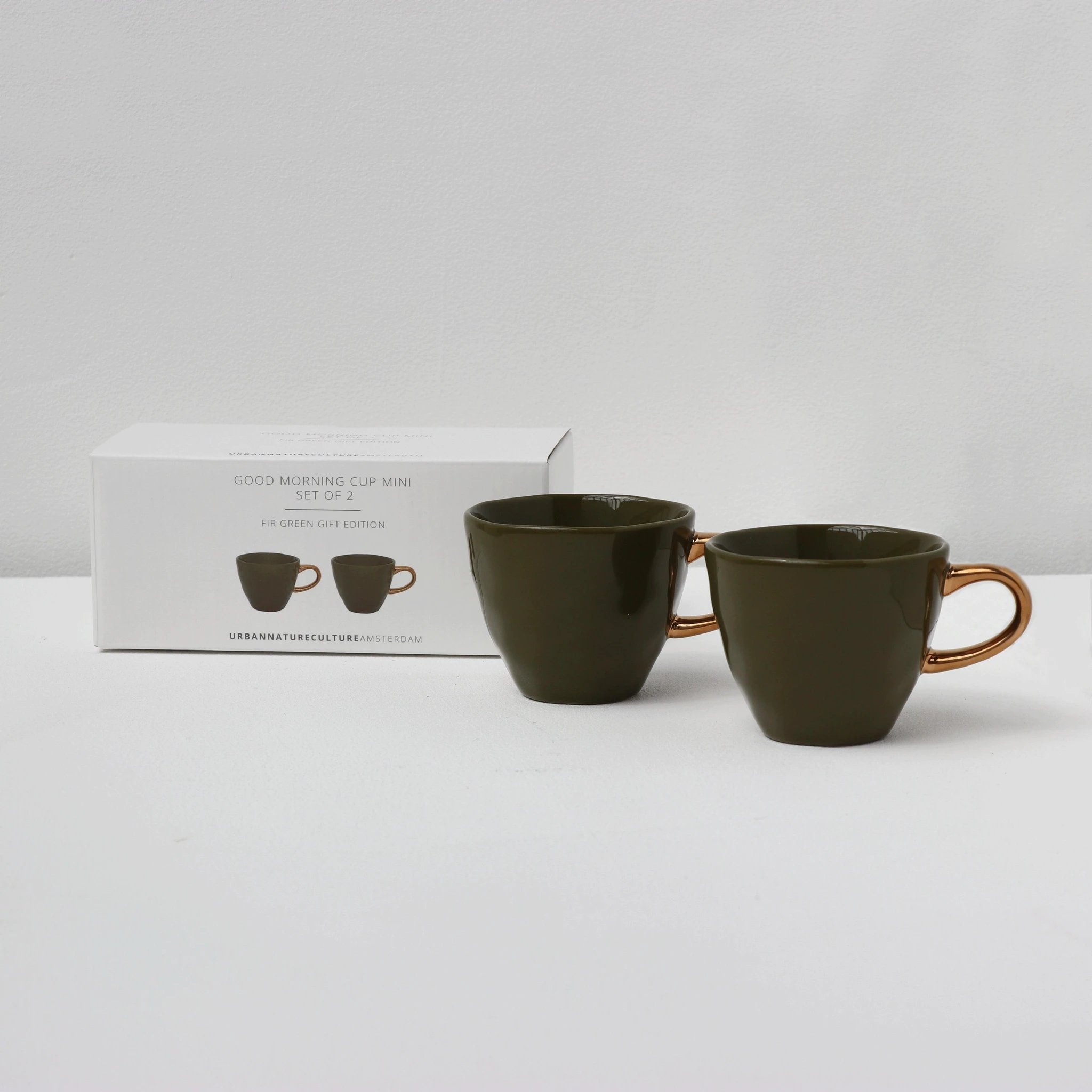 Good Morning kopje koffie s/2 in cadeauverpakking. by Urban Nature Culture
