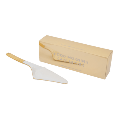 Good Morning taartschep wit by Urban Nature Culture