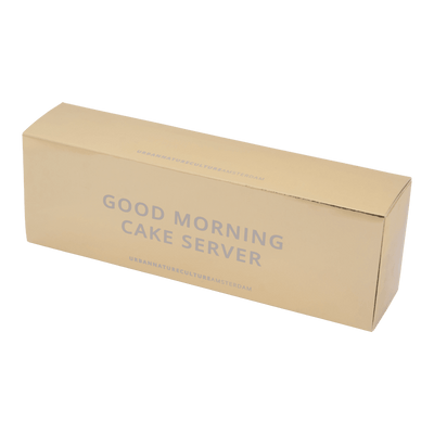 Good Morning taartschep wit by Urban Nature Culture