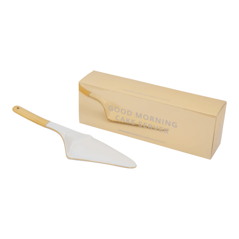 Good Morning taartschep wit by Urban Nature Culture