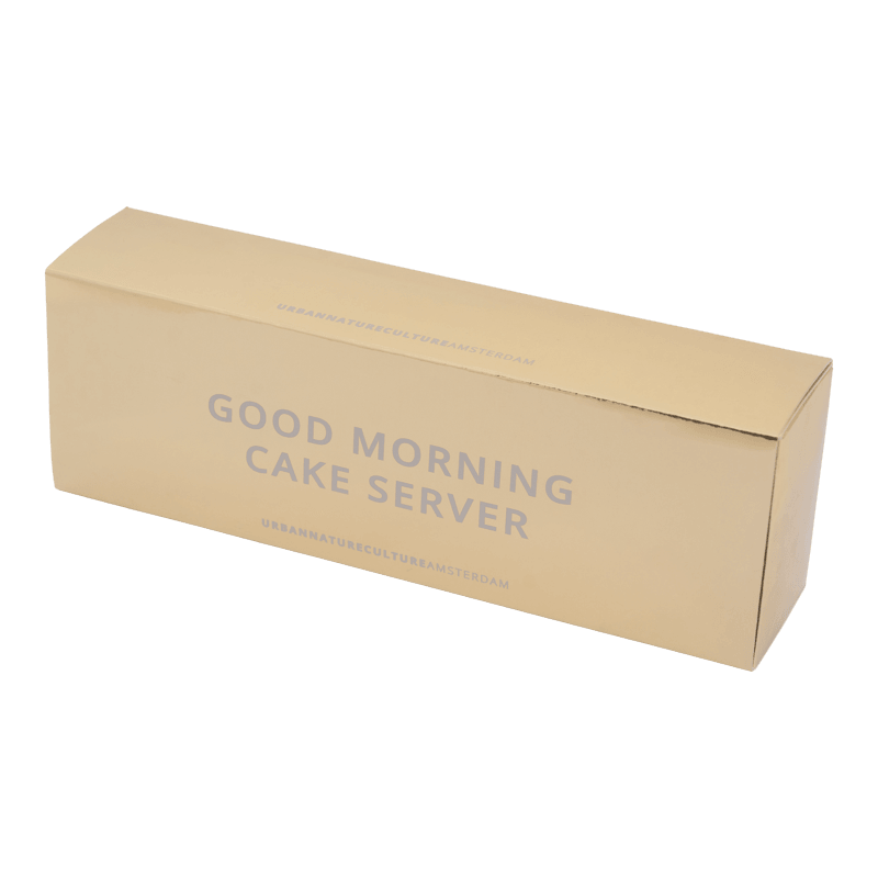 Good Morning taartschep wit by Urban Nature Culture