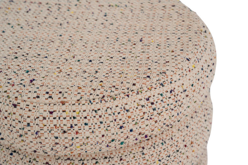 Poef Cinco, multicolor Ø 39 * 43 CM by Urban Nature Culture