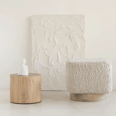 Pouf Kaura 43 * 43 * 38 CM by Urban Nature Culture
