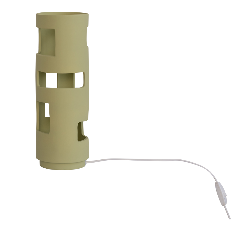 Tafellamp Ludico Pale Green Ø 14 * 40 CM - depauwwonen