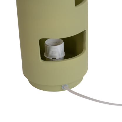 Tafellamp Ludico Pale Green Ø 14 * 40 CM - depauwwonen