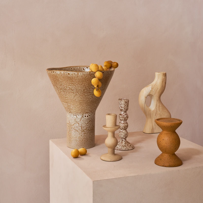 Vaas Yaro Ø 25 * 28.5 CM by Urban Nature Culture