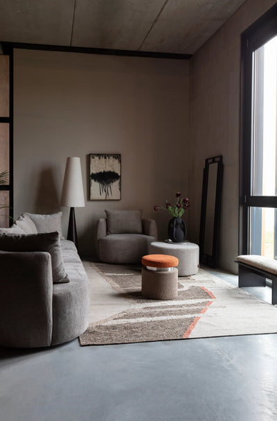 Fauteuil Rocca Cappuccino by Dutchbone