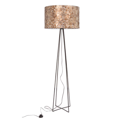 Vloerlamp Coin Gold - Capri M by VillaFlor