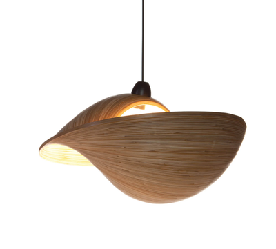 Hanglamp Bamboo Shell in 2 maten by VillaFlor