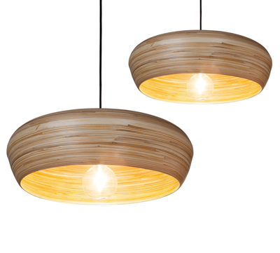 Hanglamp Bamboo UFO in 2 maten by VillaFlor