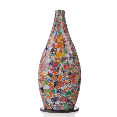Vloerlamp/Tafellamp Glass Multi Color Bottle in twee maten by VillaFlor