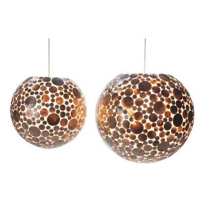Hanglamp Coin Gold Ball in twee maten - depauwwonen