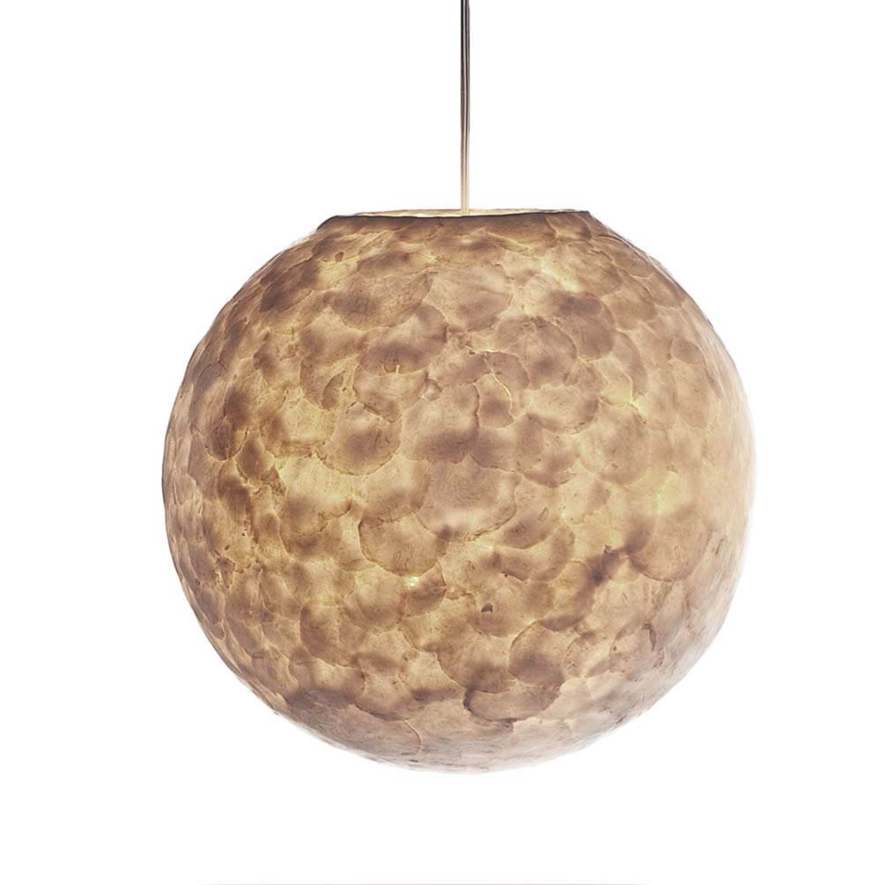 Hanglamp Full Shell Ball in twee maten - depauwwonen
