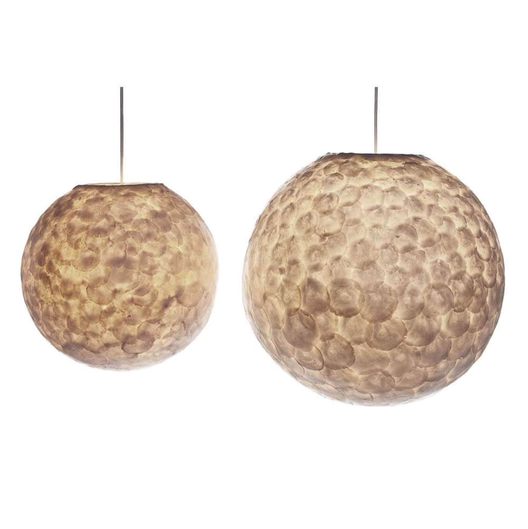 Hanglamp Full Shell Ball in twee maten - depauwwonen