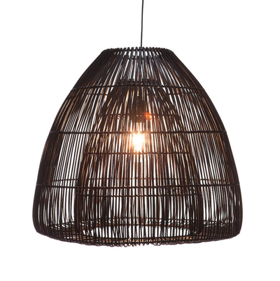 Hanglamp Rattan Bell M by VillaFlor