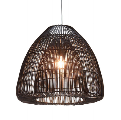 Hanglamp Rattan Bell M by VillaFlor